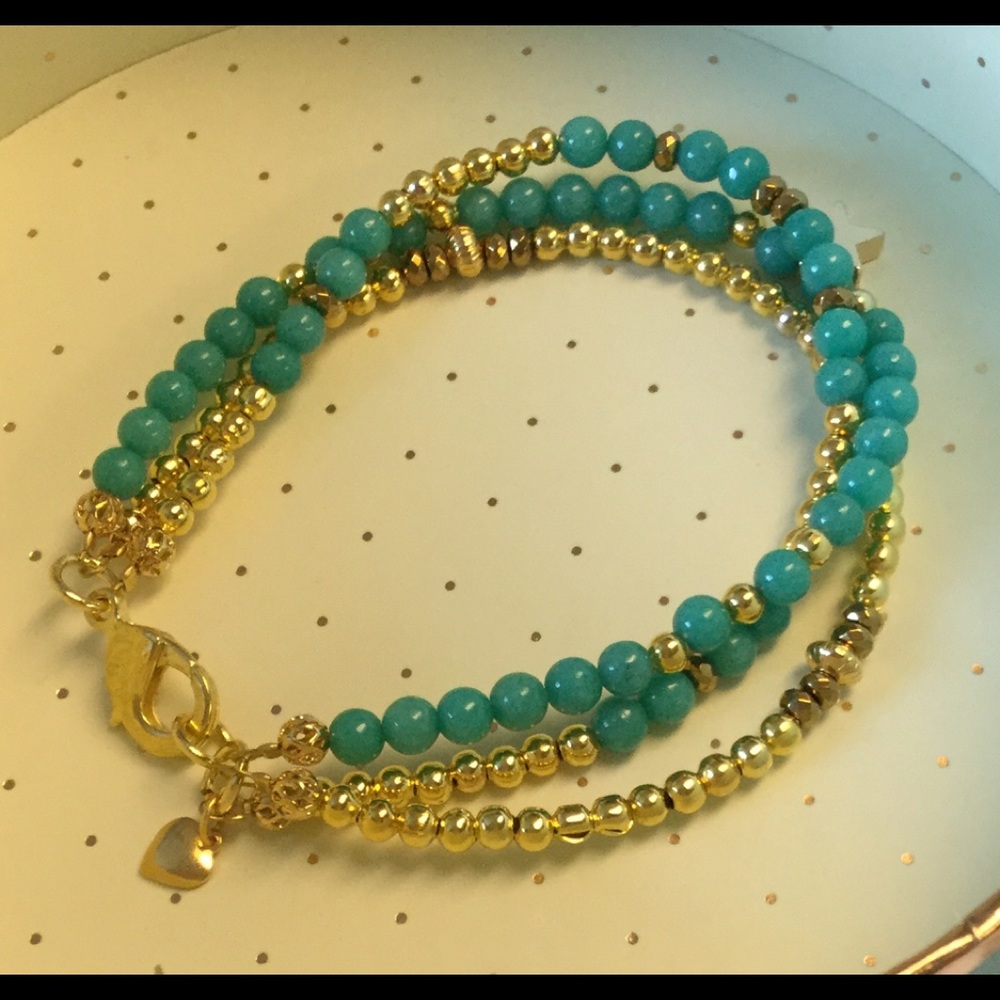 AVENTURINE GOLD PLATED